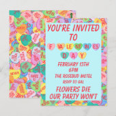 Carte Postale Candy Hearts V. 2.0 (Devant / Derrière)