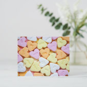 Carte Postale Candy Hearts Valentine's Day (Debout devant)