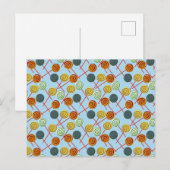 Carte Postale Candy pattern | Lollies 1lipop (Devant / Derrière)
