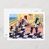 Carte Postale Candy Shop Labradors (Devant / Derrière)