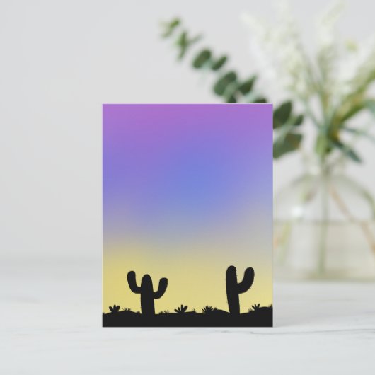 Carte Postale Candy Sky Desert (Debout devant)