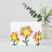 Carte Postale Candy Waters Artiste de l'autisme (Debout devant)