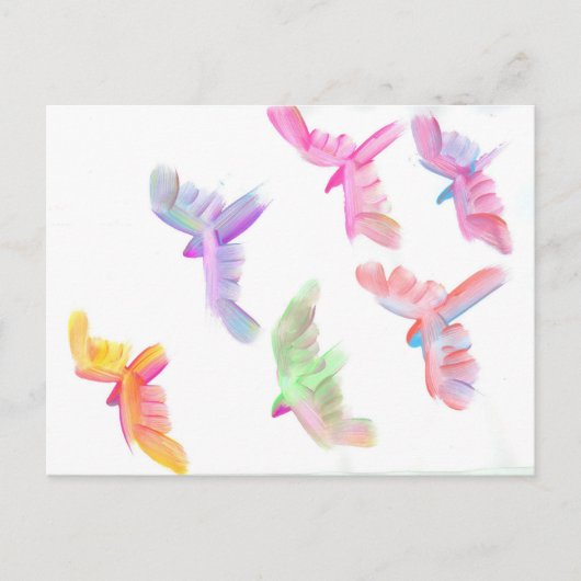 Carte Postale Candy Waters Artiste de l'autisme (Devant)