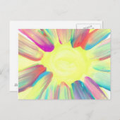 Carte Postale Candy Waters Artiste de l'autisme (Devant / Derrière)