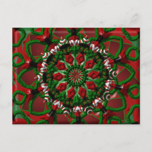 Carte Postale Candy Wreath (Devant)