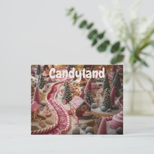 Carte Postale Candyland (Debout devant)