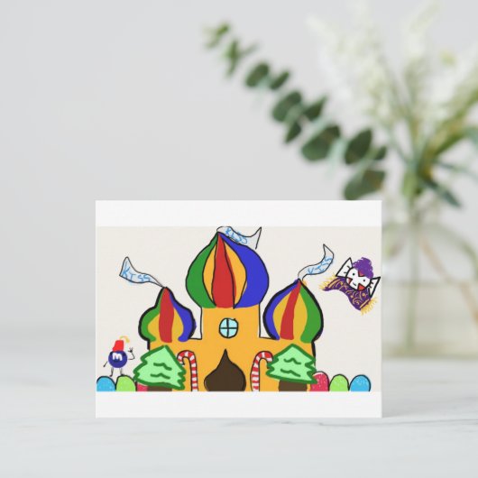 Carte Postale Candyland Inde (Debout devant)