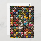 Carte Postale Canettes de peinture à Spray (Devant / Derrière)