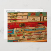 Carte Postale Canettes saumons Vintage (Devant / Derrière)