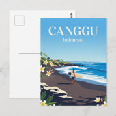 Carte Postale Canggu Indonésie (Devant / Derrière)