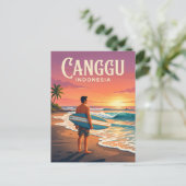 Carte Postale Canggu Indonésie (Debout devant)