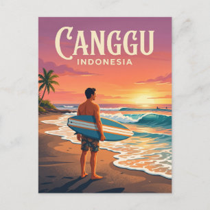 Carte Postale Canggu Indonésie