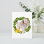Carte Postale Caniche (Debout devant)