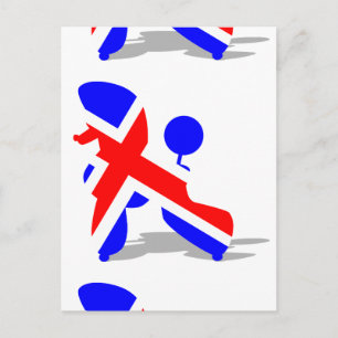 Carte Postale Caniche britannique