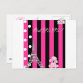 Carte Postale Caniche français (Devant / Derrière)