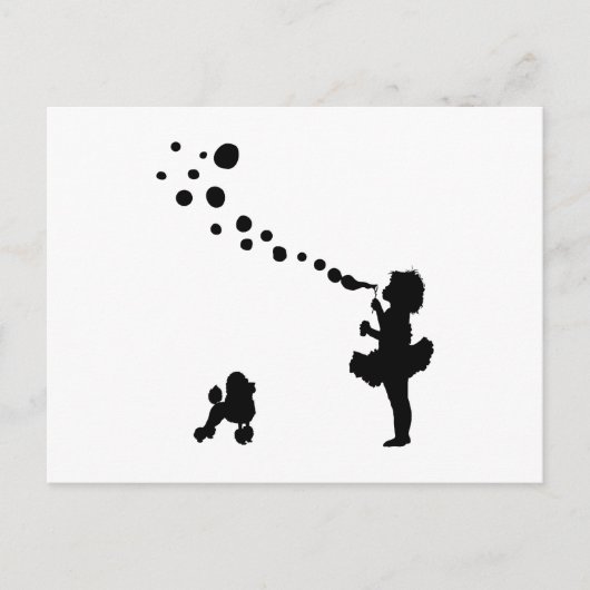 Carte Postale Caniche jouet (Devant)