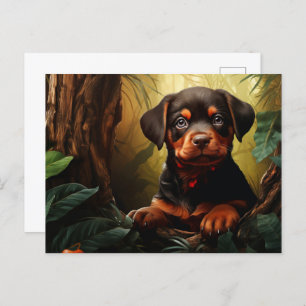 Carte postale Canine Celebration