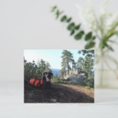 Carte Postale Canines de conservation de Haley de chien (Debout devant)