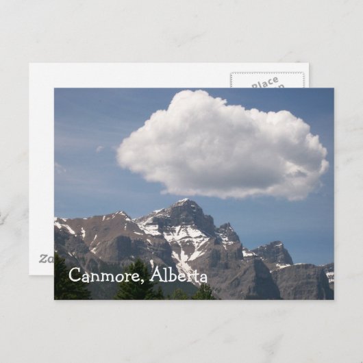 Carte Postale Canmore, Alberta (Devant / Derrière)