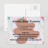 Carte Postale Cannelle Dough Ornement (Devant / Derrière)