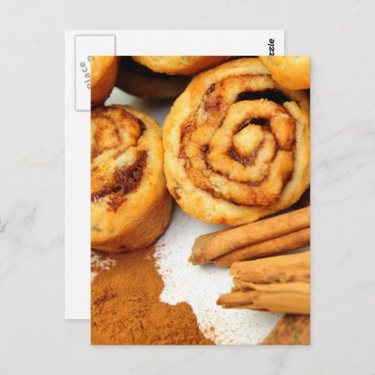 Carte Postale Cannelle Rolls (Devant / Derrière)