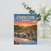 Carte Postale Cannelton États-Unis (Debout devant)
