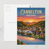 Carte Postale Cannelton États-Unis (Devant / Derrière)