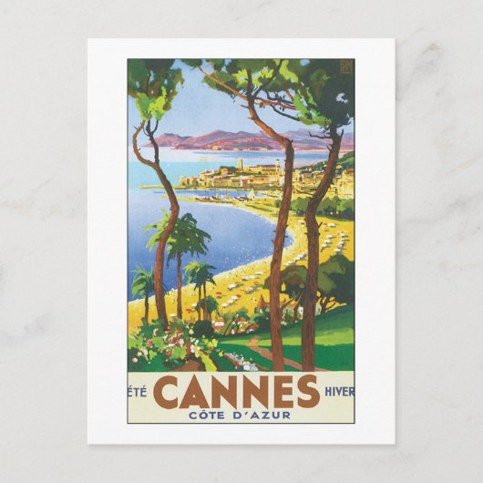 Carte Postale Cannes (Devant)