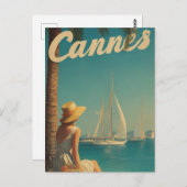 Carte Postale Cannes (Devant / Derrière)