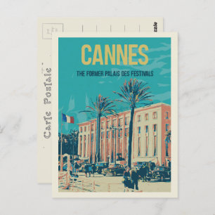 Carte Postale Cannes Côte d'Azur France, Palais des festivals