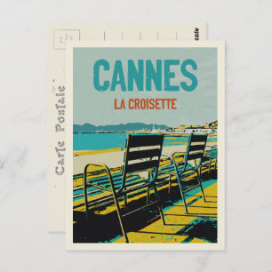 Carte Postale Cannes Côte d'Azur France, vue Croisette