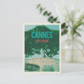 Carte Postale Cannes Côte d'Azur France, vue sur le Suquet (Debout devant)