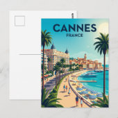 Carte Postale Cannes France (Devant / Derrière)
