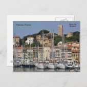 Carte Postale Cannes, France, Photo Ola Berglund (Devant / Derrière)