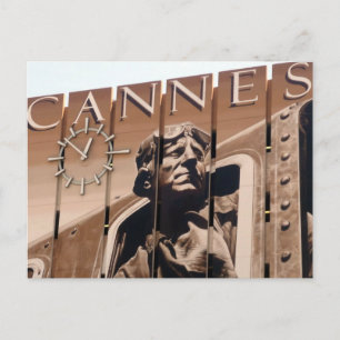 Carte Postale cannes horloge de film
