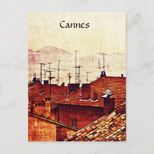 Carte Postale Cannes, les toits de Provence