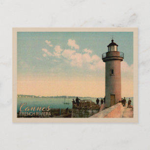 Carte Postale Cannes Phare Côte d'Azur France