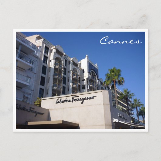 Carte Postale cannes vente au détail (Devant)