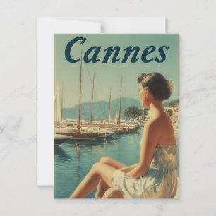 Carte Postale Cannes vintage