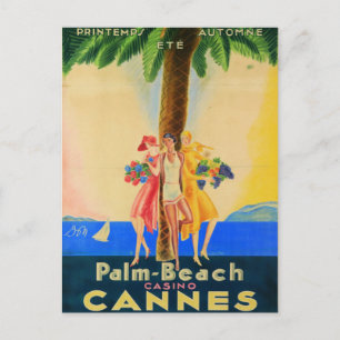 Carte Postale Cannes vintage