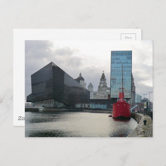 Carte Postale Canning Dock Liverpool (Devant / Derrière)