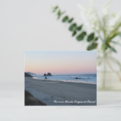 Carte Postale Cannon Beach AM, Cannon Beach, Oregon au coucher d (Debout devant)