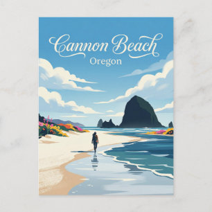 Carte Postale Cannon Beach États-Unis