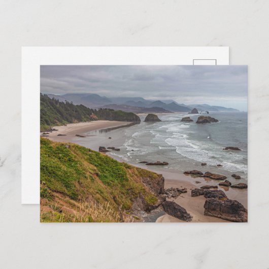 Carte postale Cannon Beach Oregon (Devant / Derrière)