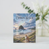 Carte Postale Cannon Beach Oregon (Debout devant)
