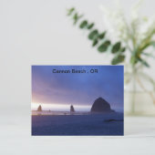 Carte Postale Cannon Beach, OU (Debout devant)