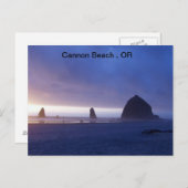 Carte Postale Cannon Beach, OU (Devant / Derrière)