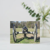 Carte Postale Cannon de guerre civile (Debout devant)
