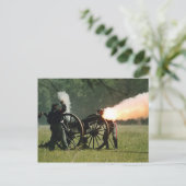Carte Postale Cannon de guerre civile (Debout devant)