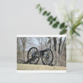 Carte Postale Cannon de guerre civile (Debout devant)